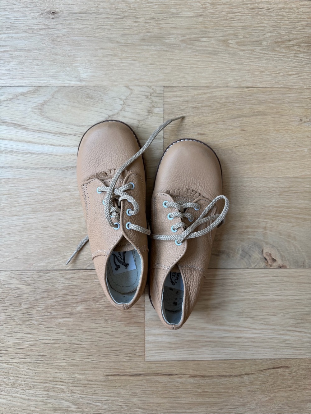 Zimmerman leather saddle shoe